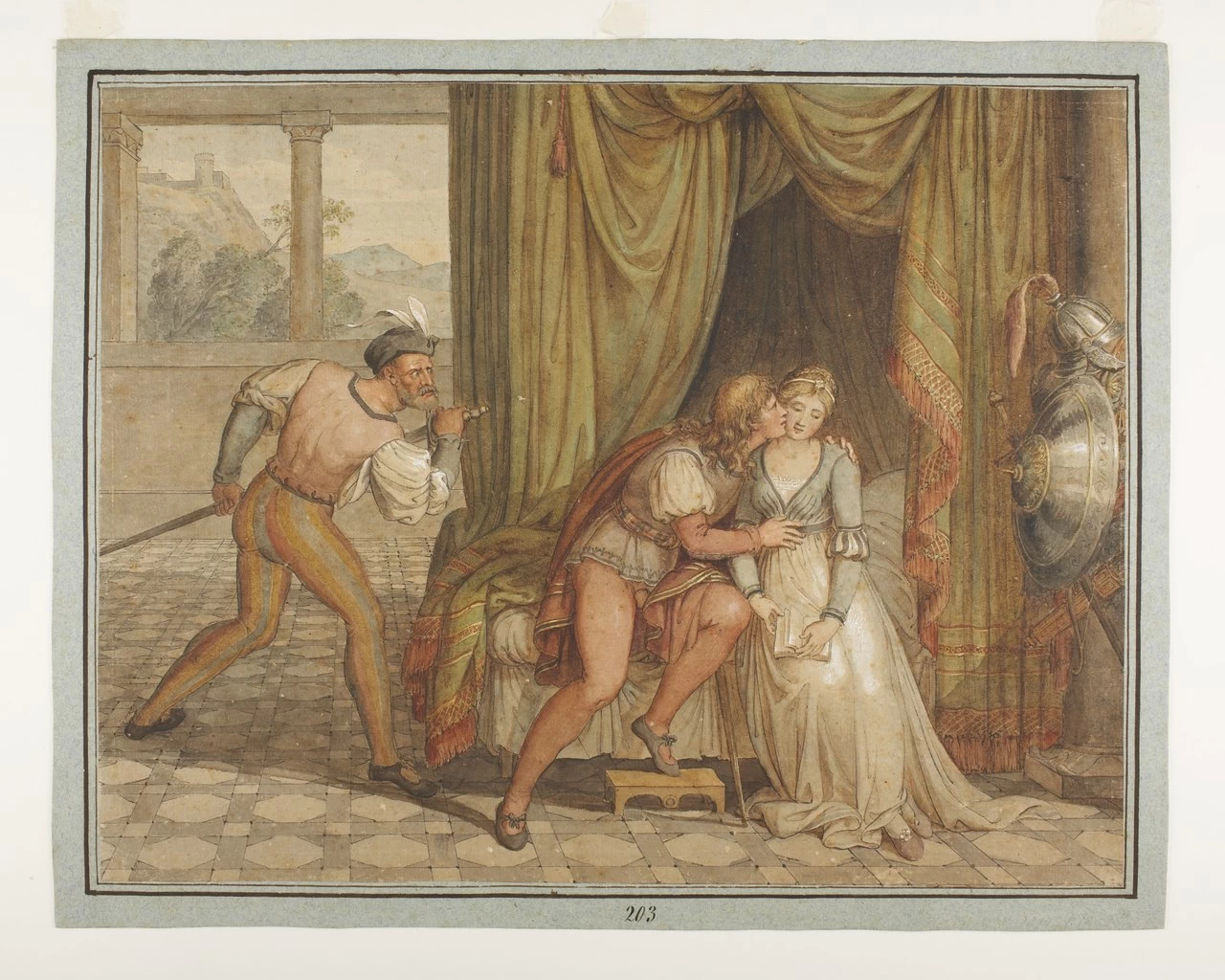 Paolo da Malatesta e Francesca da Rimini sorpresi da Gianciotto Malatesta - Thorvaldsens Museum, Copenaghen